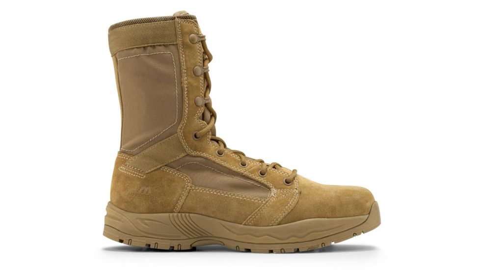 Maelstrom Mil Lite Mens 8in Military Boot, Non-Insulated, Medium, 10.5, Coyote Brown, M3093-10.5M