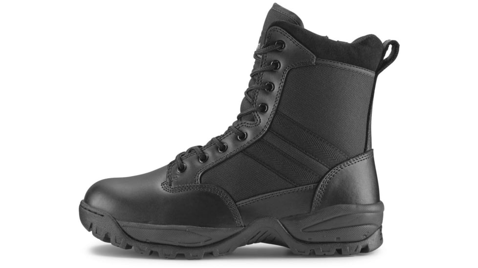 Maelstrom Tac Force Mens 8in Tactical Boot w/ Zipper, Waterproof, Insulated, Medium, 11.5, Black, T5180Z WP IN-11.5M