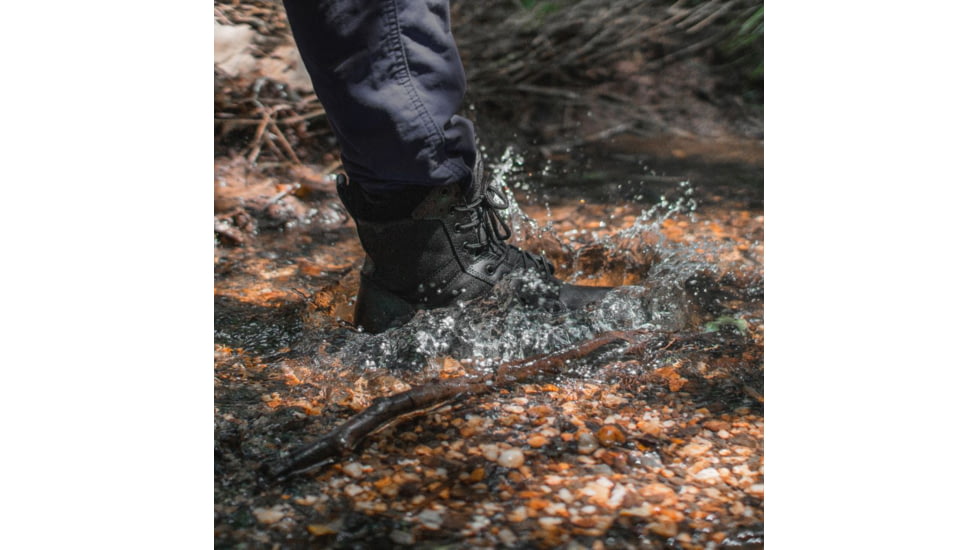 Maelstrom Tac Force Mens 8in Tactical Boot w/ Zipper, Waterproof, Insulated, Medium, 11.5, Black, T5180Z WP IN-11.5M