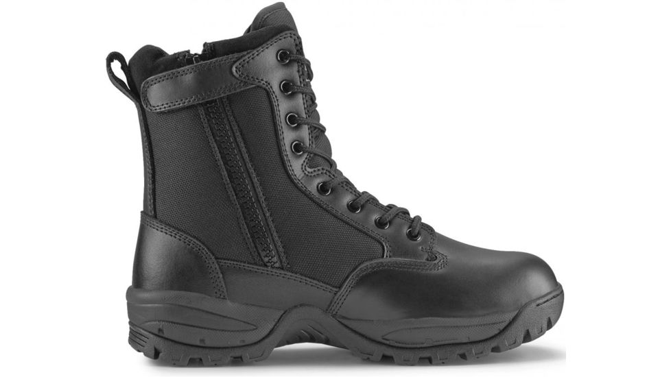 Maelstrom Tac Force Mens 8in Tactical Boot w/ Zipper, Waterproof, Insulated, Medium, 11.5, Black, T5180Z WP IN-11.5M