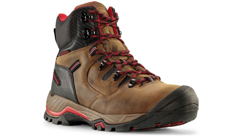 Maelstrom Zion Mens 6in Composite Toe Boot, Non-Insulated, Wide, 9, Earth Brown, 5101-9W
