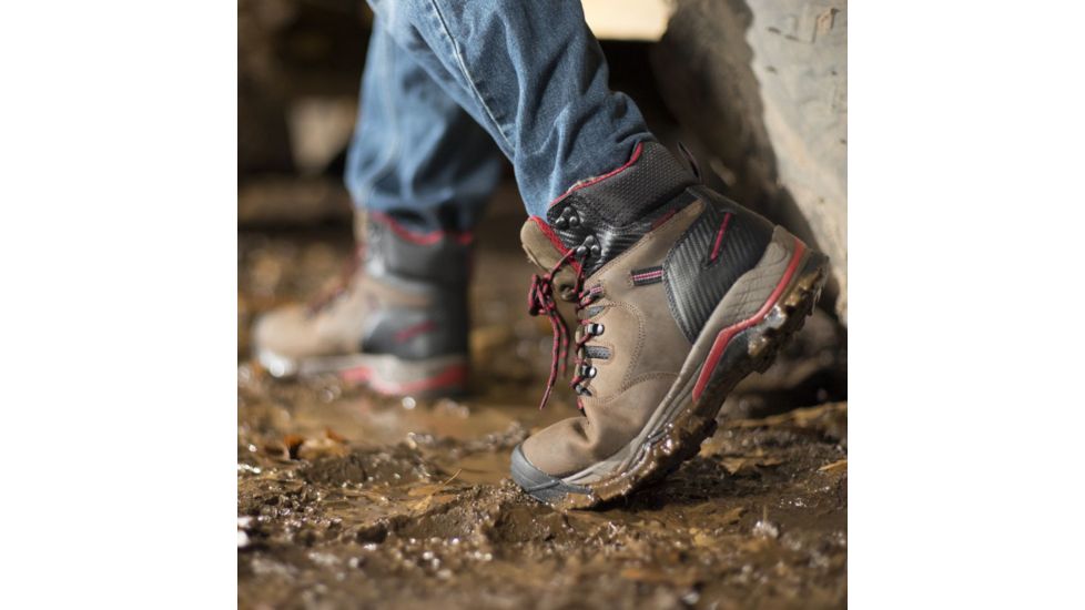 Maelstrom Zion Mens 6in Composite Toe Boot, Non-Insulated, Wide, 9, Earth Brown, 5101-9W