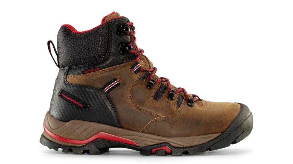 Maelstrom Zion Mens 6in Composite Toe Boot, Non-Insulated, Wide, 9, Earth Brown, 5101-9W