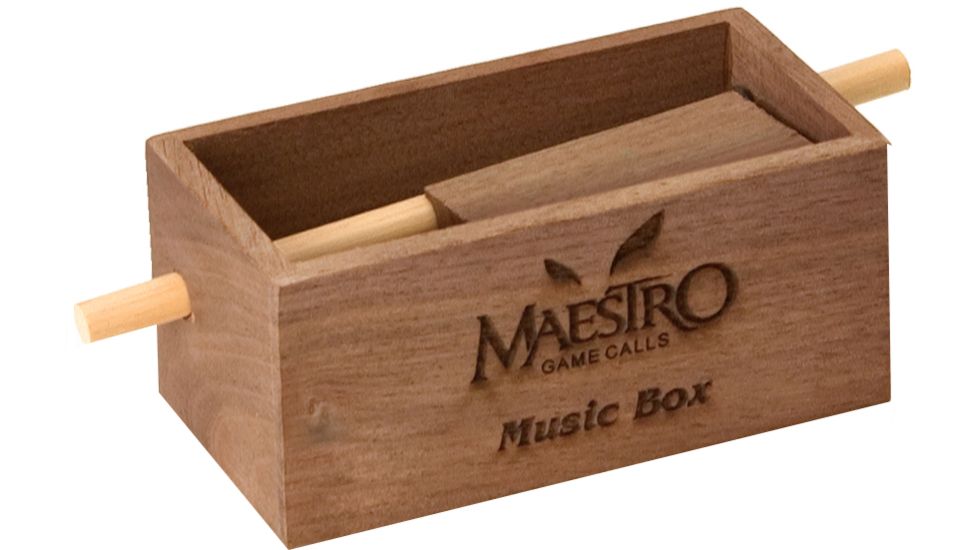 Maestro Butski Series Turkey Call - Push Button Box, Music Box PBC-PUSHBX