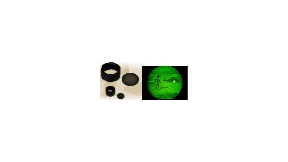 Mag 108-000-615 Mini MagLite AA Flashlight IR Lens Cover with Holder