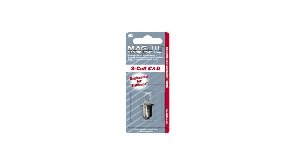 Mag Instrument 2D Mag-Num Star Bulb for MAG Lite 2 Cell C&amp;D Flashlight LMSA201