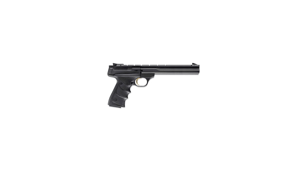 Browning Buck-Mark-Contour-Lite-URX Pistol, .22 Long Rifle, 7.25 in barrel, matte blue aluminum frame, Ultragrip RX grip, blowback operated semi-auto, single-action, fixed blade front, adj. target rear, 10 round magazine, BBM-CNT-LITE-URX-2-FRRMPG