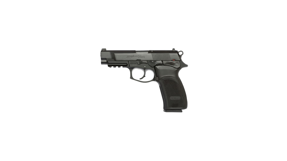 Bersa Thunder-9-Pro Pistol, 9mm Luger, 4.25 in barrel, aluminum alloy frame, black polymer grip, recoil operated semi-automatic, double-action, ambidextrous thumb safety, white 3-dot, 17 round magazine, BRSA-TDR-9-PRO-FRRMPG