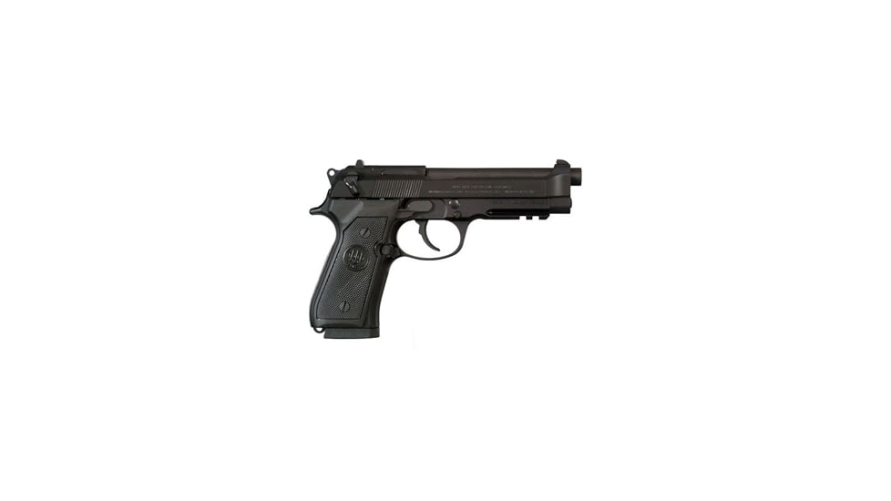 Beretta 96A1 Pistol, .40 S&amp;W, 4.9 in barrel, aluminum alloy frame, black synthetic grip, recoil operated semi-automatic, double-action, slide mounted ambi safety/decocker, 3-dot fixed, 12 round magazine, BT-96A1-FRRMPG