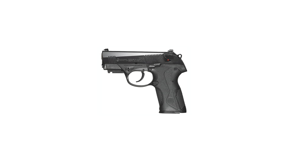 Beretta PX4-Storm-Compact Pistol, 9mm Luger, 3.2 in barrel, polymer frame, integrated polymer grip, recoil operated semi-automatic, double-action, manual safety w/decocking lever , fixed white 3-dot, 15 round magazine, BT-PX4-STM-CPT-2-FRRMPG