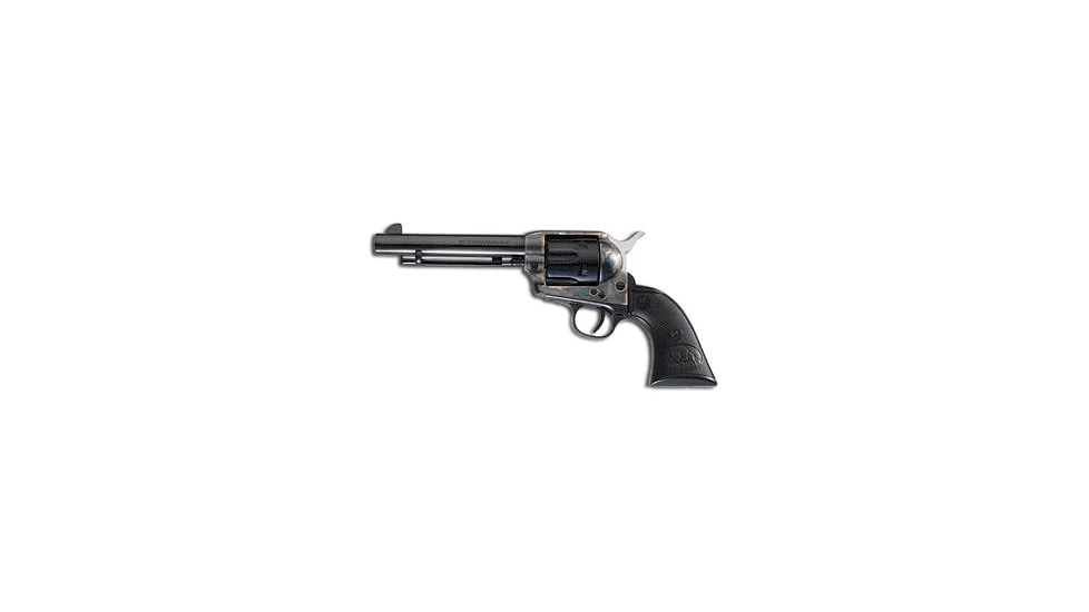 Beretta Stampede-Blued Revolver, .45 Colt, 5.5 in barrel, blued finish steel frame, black polymer grip, revolving chamber, single-action, automatic hammer block, fixed, 6 round magazine, BT-STPD-BLD-5-FRRMPG