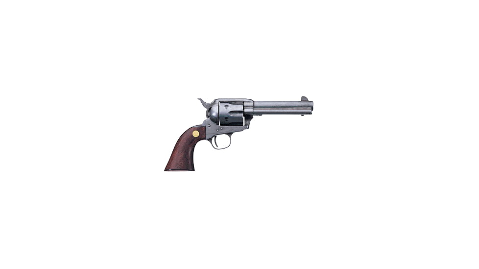 Beretta Stampede-Old-West Revolver, .45 Colt, 4.75 in barrel, blued steel frame, smooth walnut grip, revolving chamber, single-action, automatic hammer block, fixed, 6 round magazine, BT-STPD-OLD-WEST-3-FRRMPG