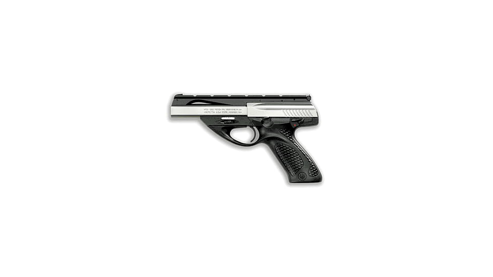Beretta U22-Neos-45-Inox Pistol, .22 Long Rifle, 4.5 in barrel, polymer frame, polymer grip, blowback operated semi-auto, single-action, frame mounted manual safety, interchangeable target, 10 round magazine, BTU22NEOS4.5INX-FRRMPG