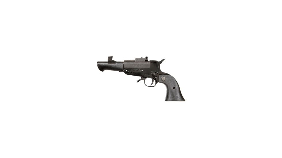 Comanche Super-Comanche Pistol, .45 Colt, 6 in barrel, blued steel frame, black synthetic grip, single shot, single-action, frame mounted manual safety, adjustable, 1 round magazine, CMNCH-SPR-CMNCH-2-FRRMPG