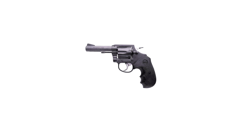 Rock Island Armory M202 Revolver, .38 Special, 4 in barrel, blued finish steel frame, black rubber grip, revolving chamber, double-action, trigger actuated transfer bar, front blade, 6 round magazine, RIA-M202-FRRMPG