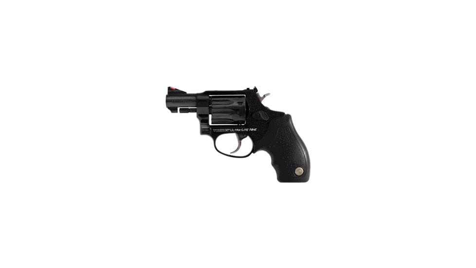 Taurus 94-Ultra-Lite Revolver, .22 Long Rifle, 2 in barrel, Ultralite-Alloy frame, black rubber grip, revolving chamber, double-action, trigger actuated transfer bar, fixed front, adjustable rear, 9 round magazine, TRS-94-UTA-LITE-FRRMPG