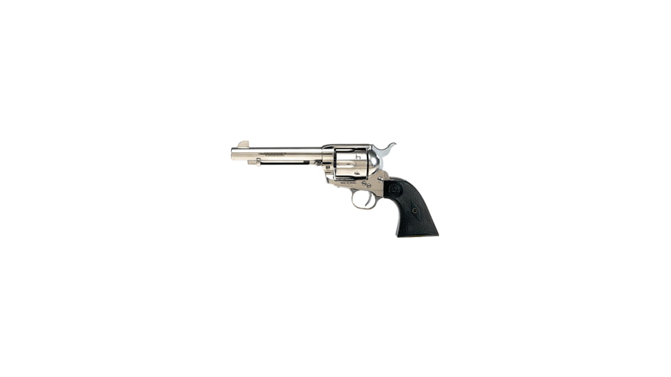 Taurus Gaucho Revolver, .44-40 Winchester, 5.5 in barrel, stainless steel frame, checkered black grip, revolving chamber, single-action, trigger actuated transfer bar, fixed, 6 round magazine, TRS-GAUCHO-5-FRRMPG