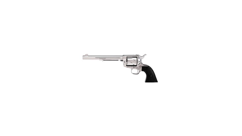 Taurus Gaucho Revolver, .357 Magnum, 7.5 in barrel, stainless steel frame, checkered black grip, revolving chamber, single-action, trigger actuated transfer bar, fixed, 6 round magazine, TRS-GAUCHO-3-FRRMPG