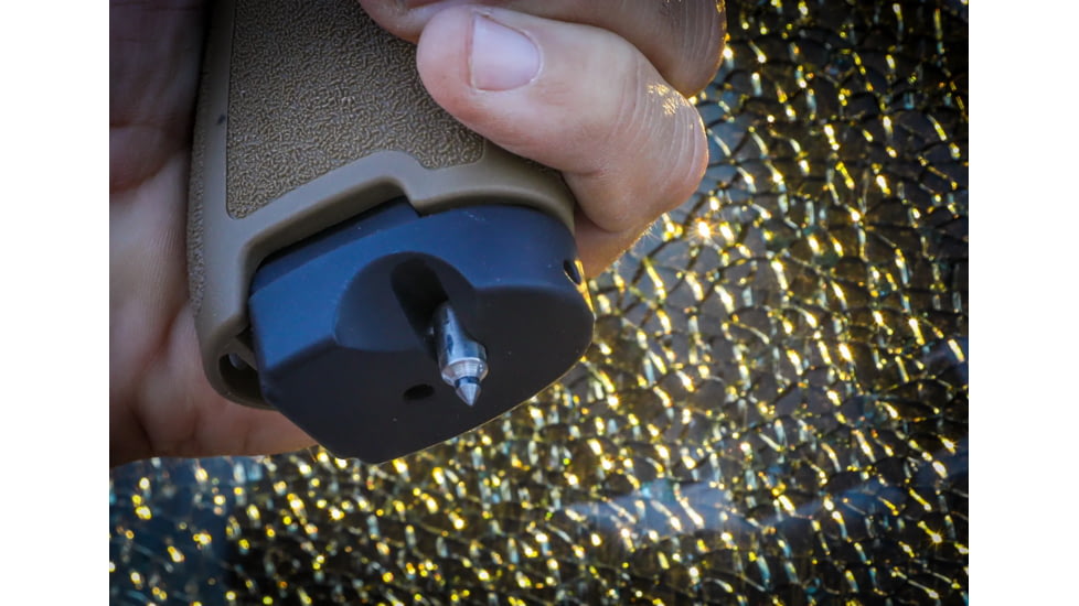 MagBreaker Magazine Base w/ Retractable Glass Breaking Tip for SIG Sauer P365, Black, 0.97x1.8x0.67 inch, MB-P365