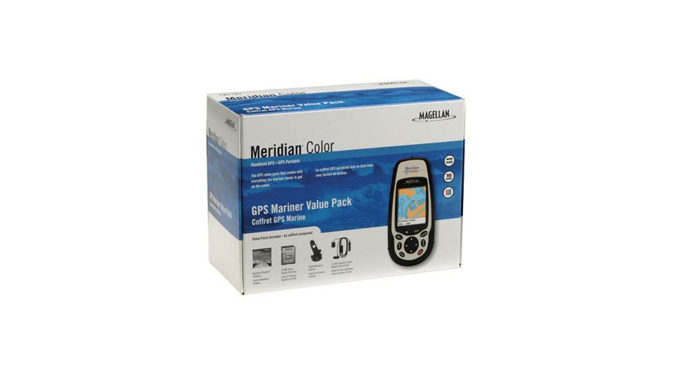 Magellan Portable GPS Receiver Meridian Color Mariner - 980598-38