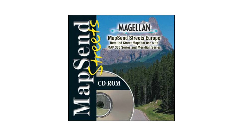 Magellan Portable GPS Receiver MapSend Streets Europe - 980599
