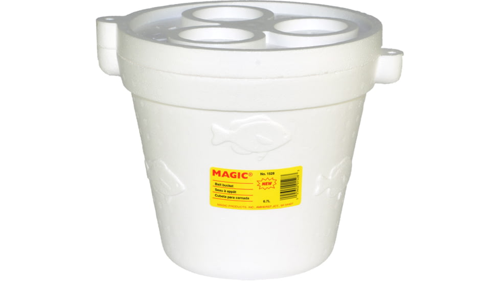 Magic Foam Minnow Bucket, 6.7 Liter, 1528