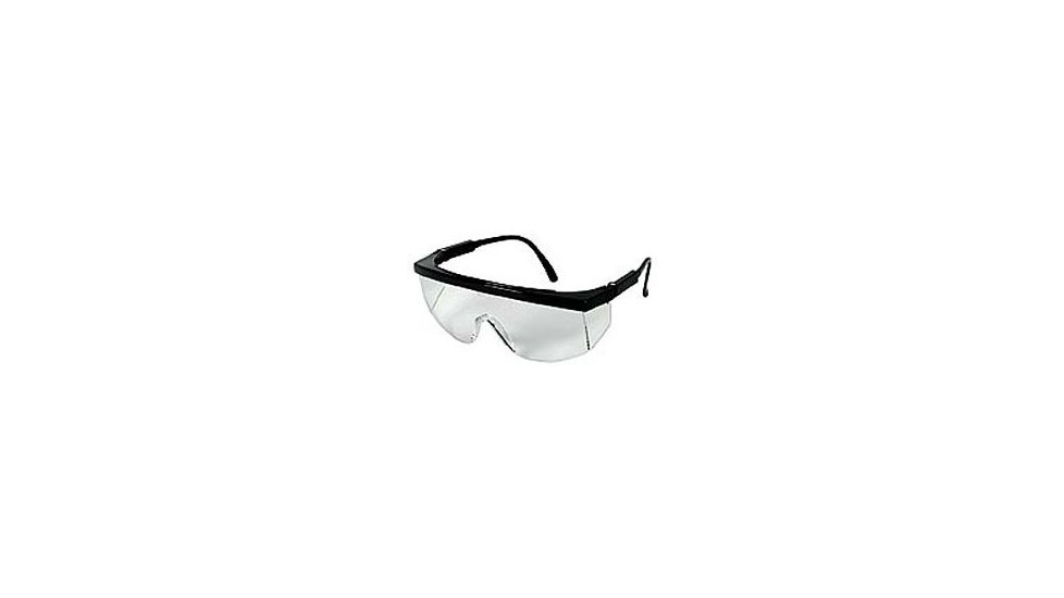 Magid Glove Glasses Safety Blk Clear Lens Y30BKC