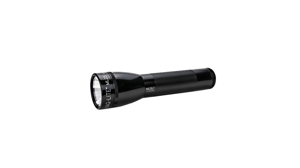 Maglite 2 Cell C Maglite Led Flashlight Display Box, BLACK, Mid Size ML25LT-S2015