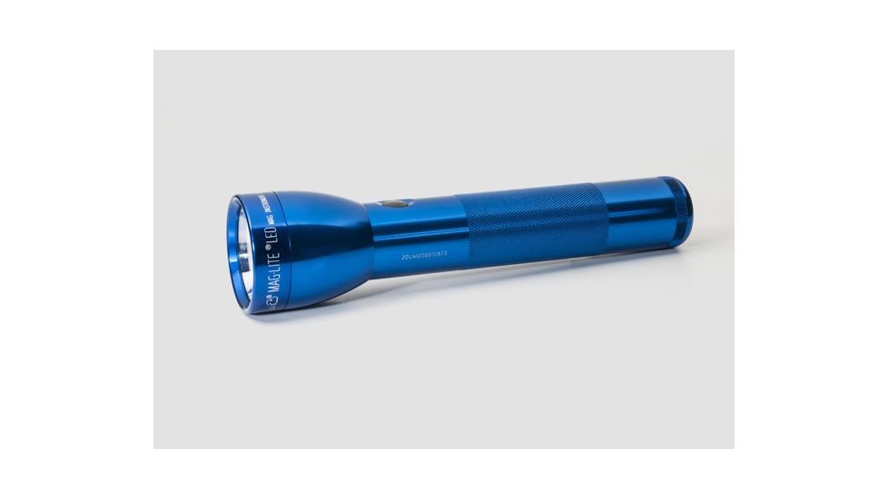 Maglite 3rd Gen 2DCell LED Flashlight,524 Lumens,Blue ST23115