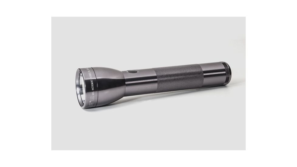 Maglite 3rd Gen 2DCell LED Flashlight,524 Lumens,Gray ST23095