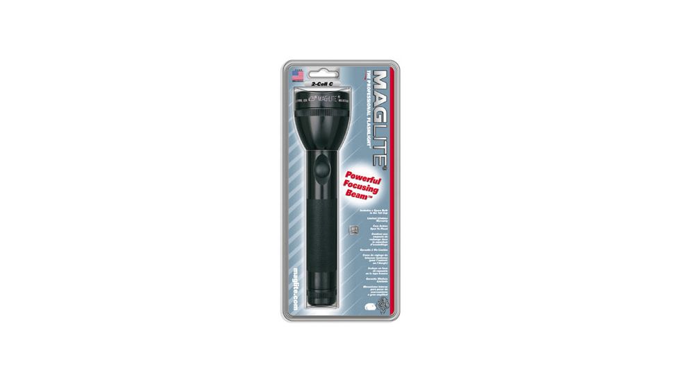 Maglite ML 100 2-Cell C LED Flashlight Blister Pack Black S2DX6 