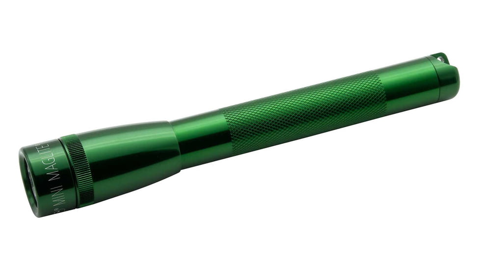 Maglite Mini Mag Pro+ 2 Aa-cell Led Flashlight W/ Holster, Green - SP+P39H