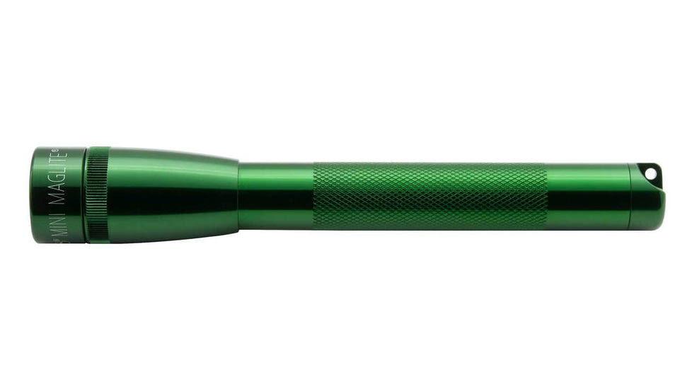 Maglite Mini Mag Pro+ 2 Aa-cell Led Flashlight W/ Holster, Green - SP+P39H