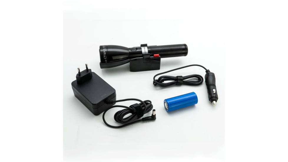 ML150LRS Flashlight, LiFePO4 Battery, Charging Cradle, 12v Wire Lead