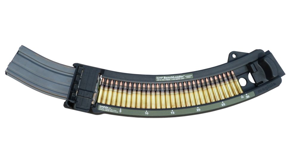 Maglula Range Benchloader Magazine Loader, AR15/M4, 5.56 /.223, Black, BL71B