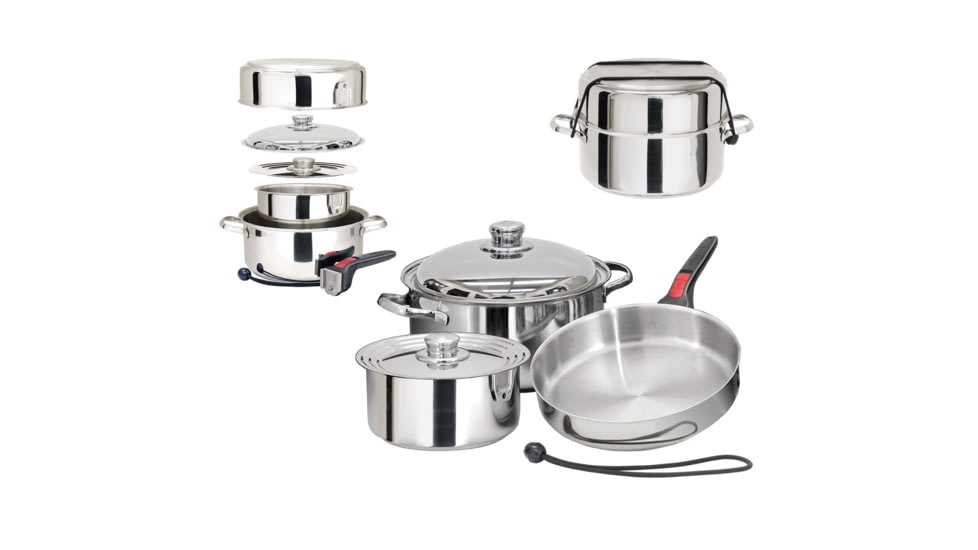 Magma 7 Piece S.S Starter Cookware Set Nestable 40428