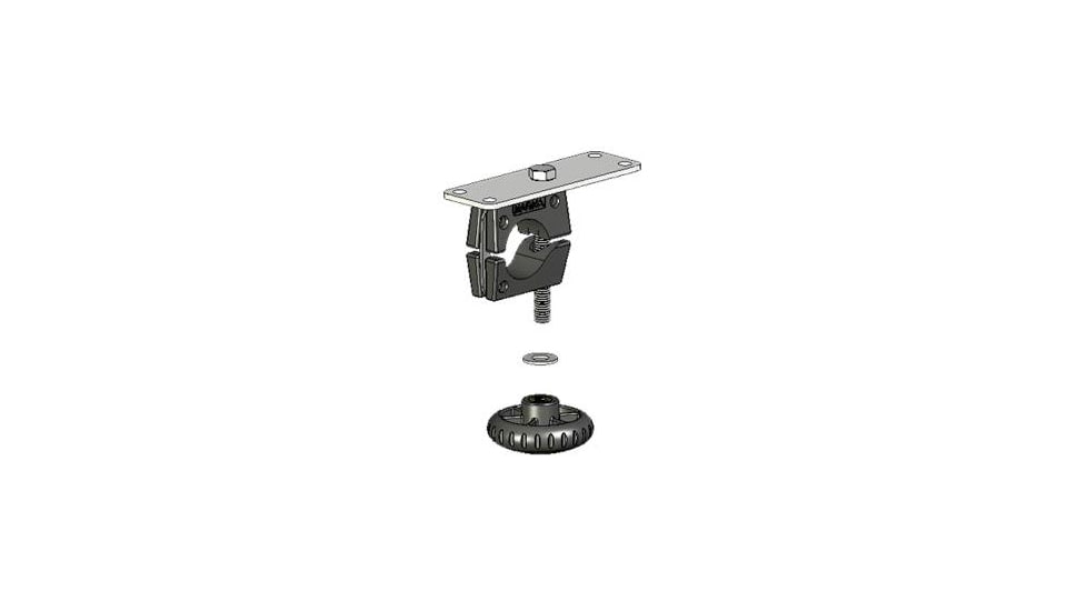 Magma Horizontal Round Rail Mount w/Knob, T10-591