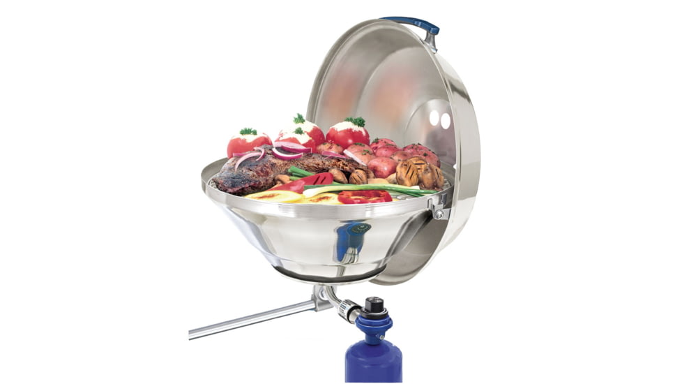 Magma Kettle 17" Party Size Gas Grill w/Hinged Lid Marine 40749