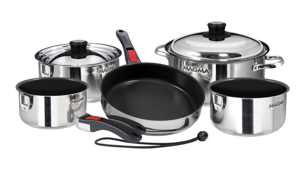 Magma Non Induction, Teflon Non Stick Cookware Set, 10 Piece, A10-365L