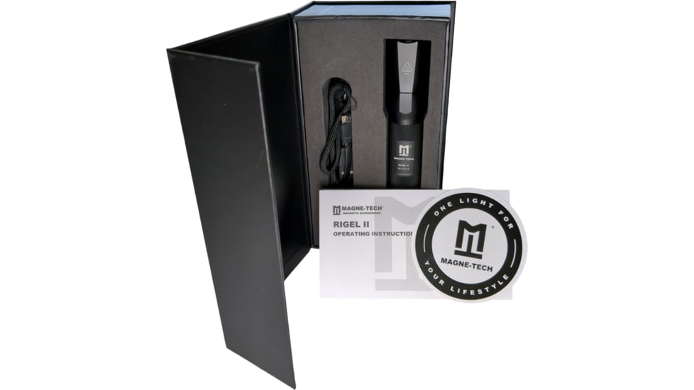 Magne-Tech Rigel II 1100 Lm Magnetic, Rechargeable, Tactical Torch, RGLII