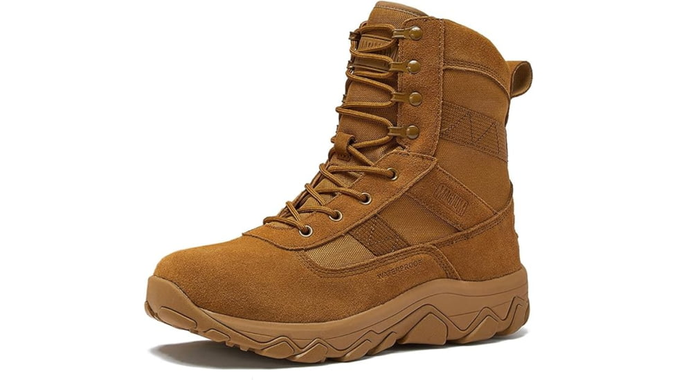 Magnum Bragg 6in Tactical Boots - Mens, Tan Tan, 9 US, Medium, KB-MB-CM85033M-TT-M-9