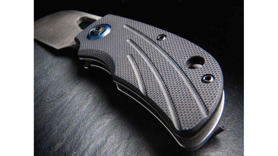 Magnum Lil Lambfoot Folding Knife, 2.05in, 8Cr13MoV, G10 Black Handle, 01SC081