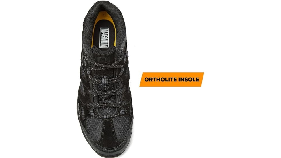 Magnum Overwatch Steel Toe Low Shoes - Mens, Black, 9.5 US, Medium, KB-MB-CM85032M-B-M-9.5