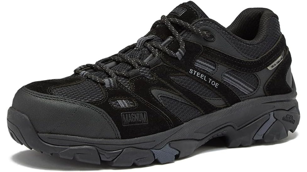 Magnum Overwatch Steel Toe Low Shoes - Mens, Black, 9.5 US, Medium, KB-MB-CM85032M-B-M-9.5