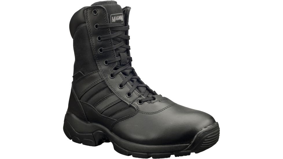 Magnum Panther 8.0 Side Zip Work Boots, Black, 7 7127-7