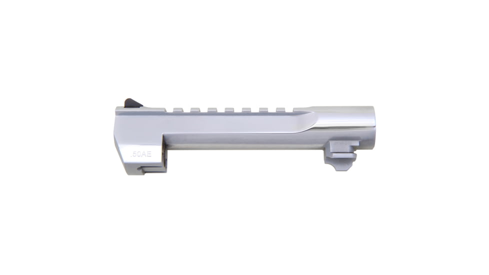 Magnum Research Barrel, .50 Action Express, 6, Picatinny Accessory Rail, Fits Desert Eagle MK XIX 50AE, Polished Chrome Finish, Silver