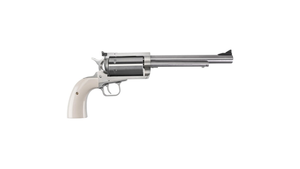 Magnum Research BFR Revolver, .30-30 Winchester, 7.5in Barrel, Adjustable, Stainless Frame, Bisley Grip, 6 Round Cylinder, BFR30307B6