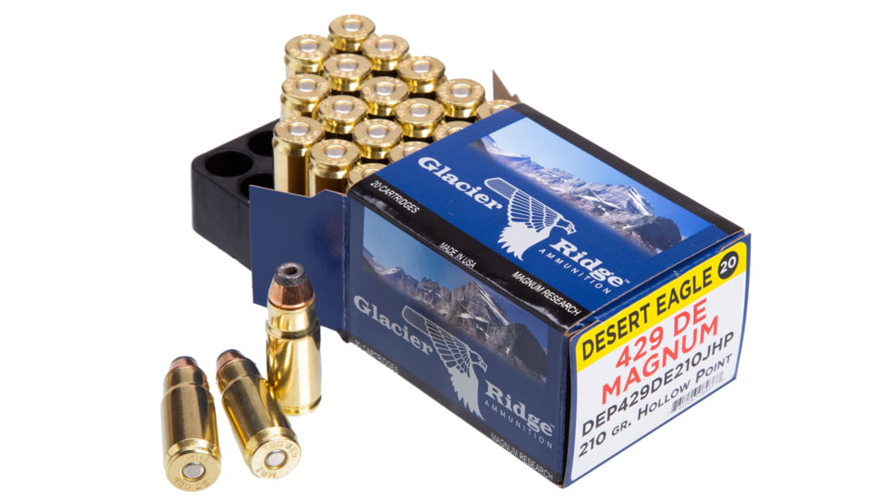 Magnum Research DEP429DE210J Desert Eagle 429 DE 210 Gr Jacketed Hollow Point