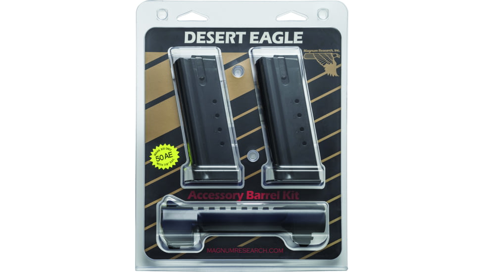 Magnum Research MGM Desert Eagle XIX Barrel .50AE 6 Inch With Muzzle Brake Black Finish