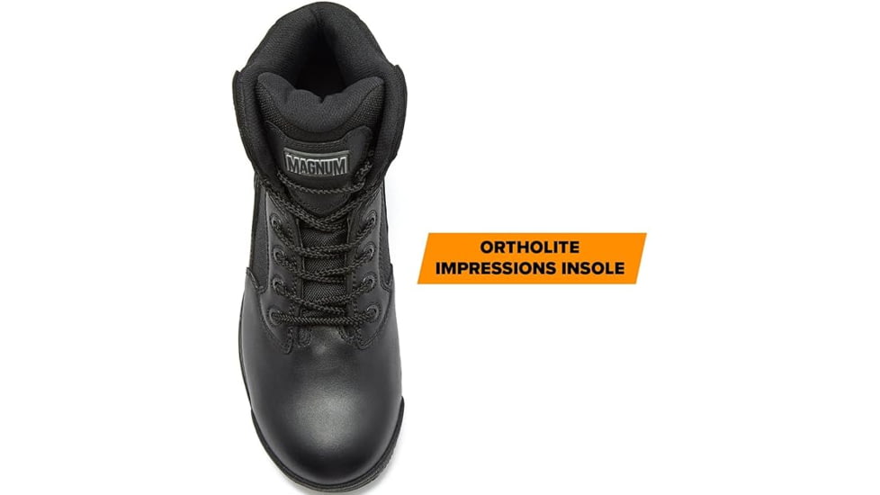 Magnum Boots Stealth Force 6.0 Waterproof Tactical Duty Boots - Mens, Black, 10 US, Extra Wide, KB-MB-CM85016M-B-X-10